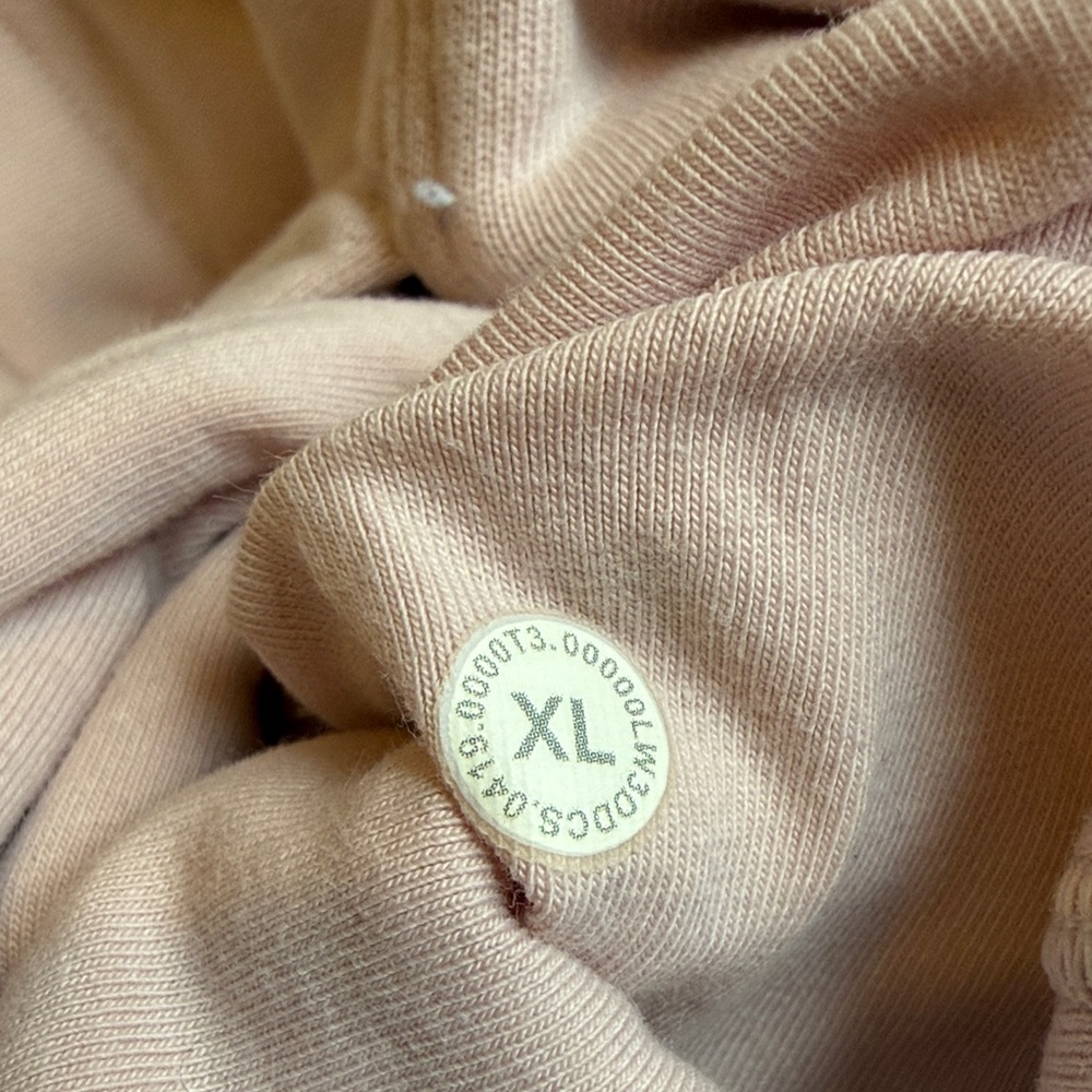 Lululemon  Washed Pale Pink oversized Hooded Sweatshirt XL - Picture 5 of 7
